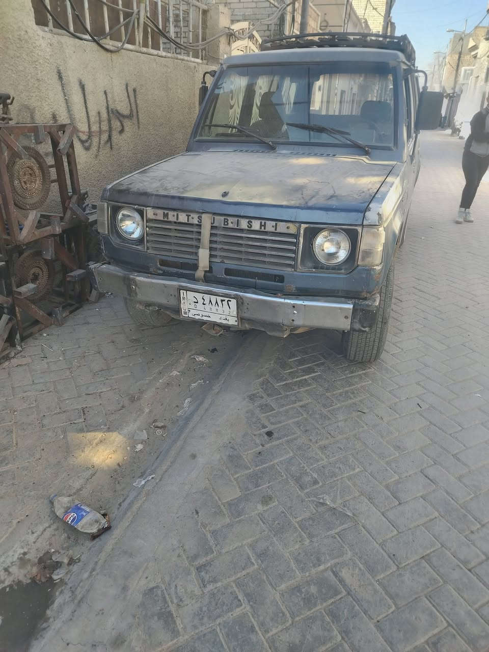 سلام عليكم اخوان سياره مستوبيشي باجيرو رقم الماني تحويل ثاني يوم موديل ٩٠ ونجي مكينه بيهه تنقيص صدر جديد السعر ٣٥ بغداد مدينة الصدر رقم الهاتف *********** غير متواجد عالفيس
