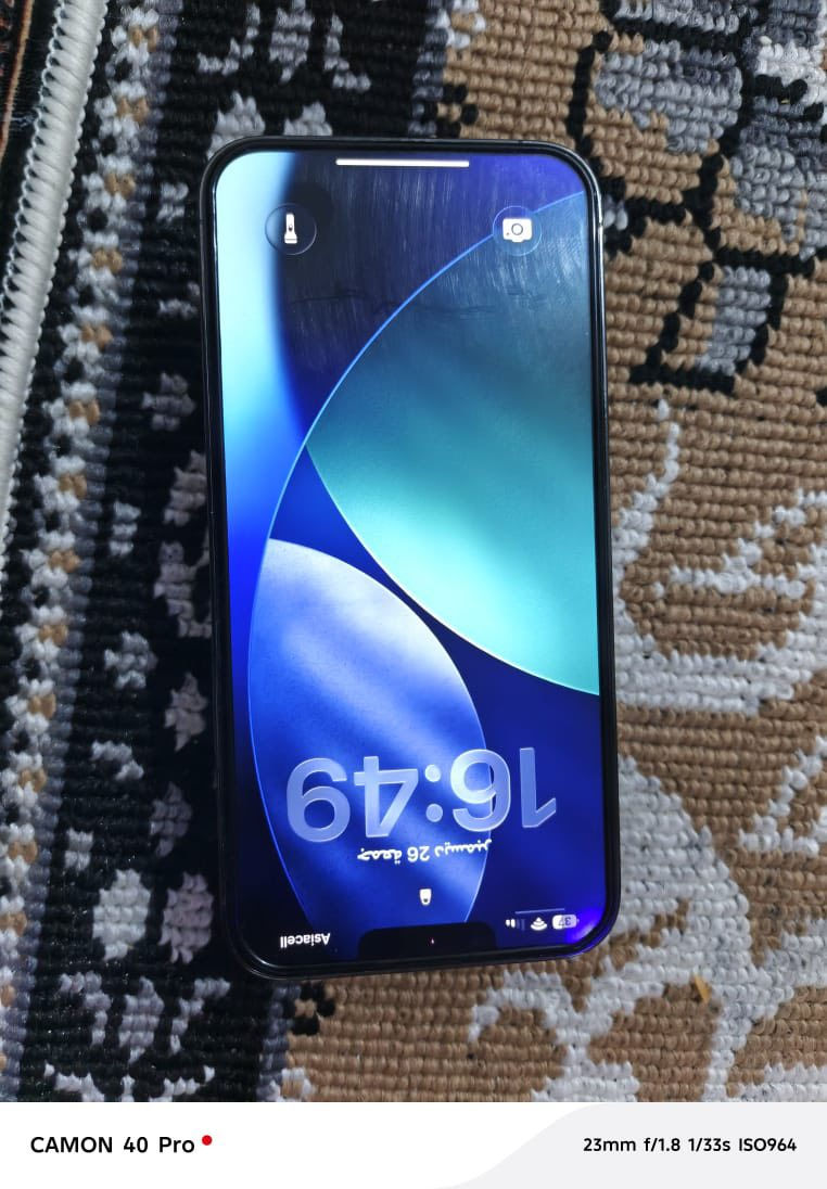 السلام عليكم 13 برو ماكس ذاكره 1 تيرا بطاريه 92 اصل لامرفوعه ولا شي تفحص وتاخذ مكفول من كلشي سعر 850 بي مجال بسيط كلش 
للعلم الجهاز امريكي تك 
رقمي *********** 
متواجد فيس عنوان كوت
