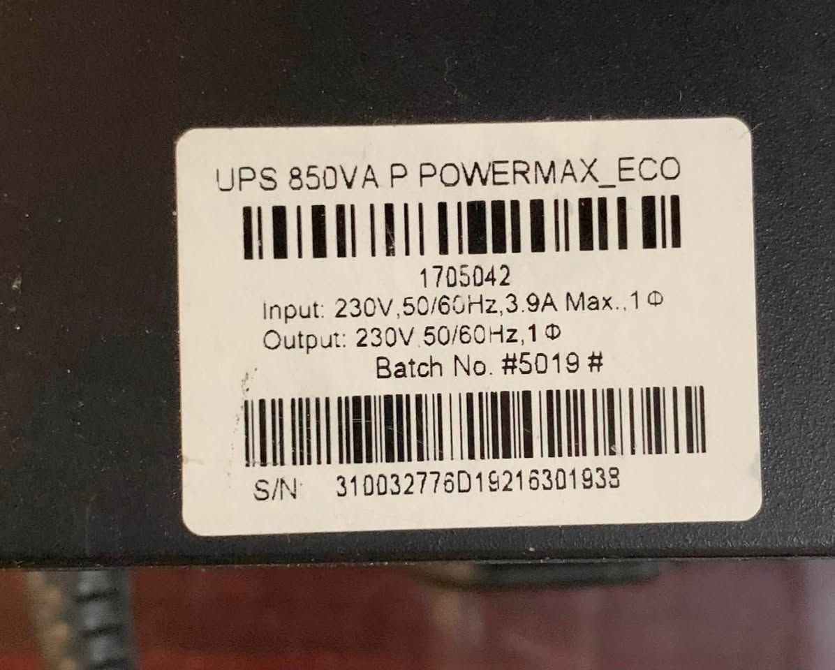 PS4 (slim)
مساحة التخزين: 1Tb (واحد تيرا) 
اونلاين online 
.
3 جوستيكات 
.
اقراص 2
FIFA 23 

BLACK OPS III 

يو بي اس 

UPS 850VA P POWERMAX ECO
مع الملحقات 
(شاحنة يدات،وايرHD ،واير انترنت مباشر) 

مع حساب اماراتي 

والبلي ما مفتوح ولا مصلح ودليل موجود ب صورة الاصق الدائري الاصفر 

السعر 260الف وبي مجال


**إذا كنت صاحب هذا الإعلان وتريد حذفه لأي سبب، رجاءا أرسل رسالة إلى الدعم الفني**