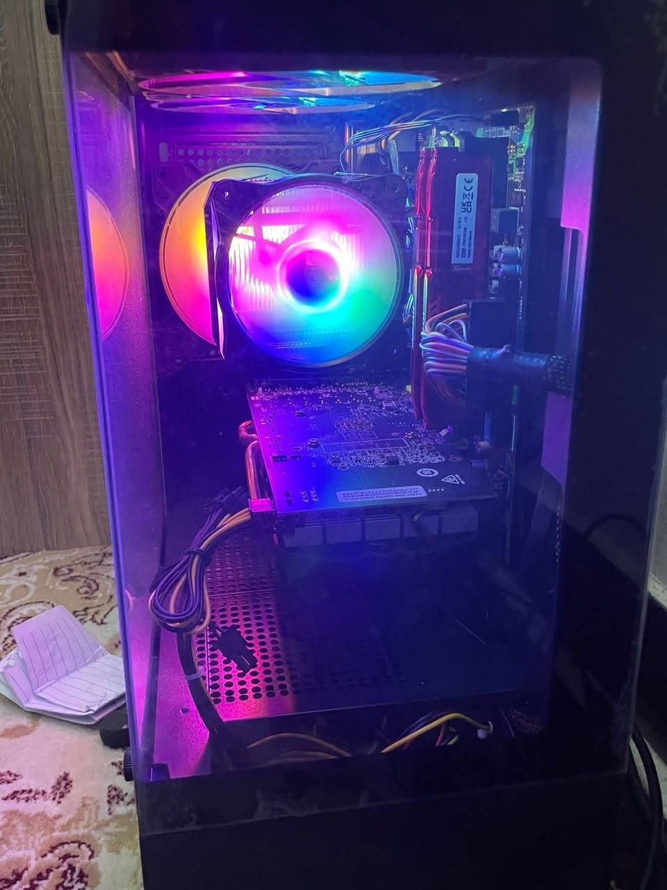 حاسبة pc نضيفة جدا ما افتحها هواي كلش قليل وتحمل ألعاب قوية
.
Ram16gb
.
Rx580/8gb
.
I7 gen3
.
Ssd500
السعر 340 مكاني النجف الأشرف لايوجد توصيل


**إذا كنت صاحب هذا الإعلان وتريد حذفه لأي سبب، رجاءا أرسل رسالة إلى الدعم الفني**