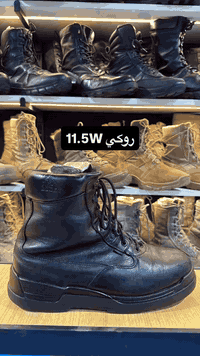 ⁨ ⁨ ⁨ ⁨ ⁨ ⁨ ⁨ 🥾مجموعة منوعه من  بساطيل اسود و صحراوي جديد  قياسات منوع...