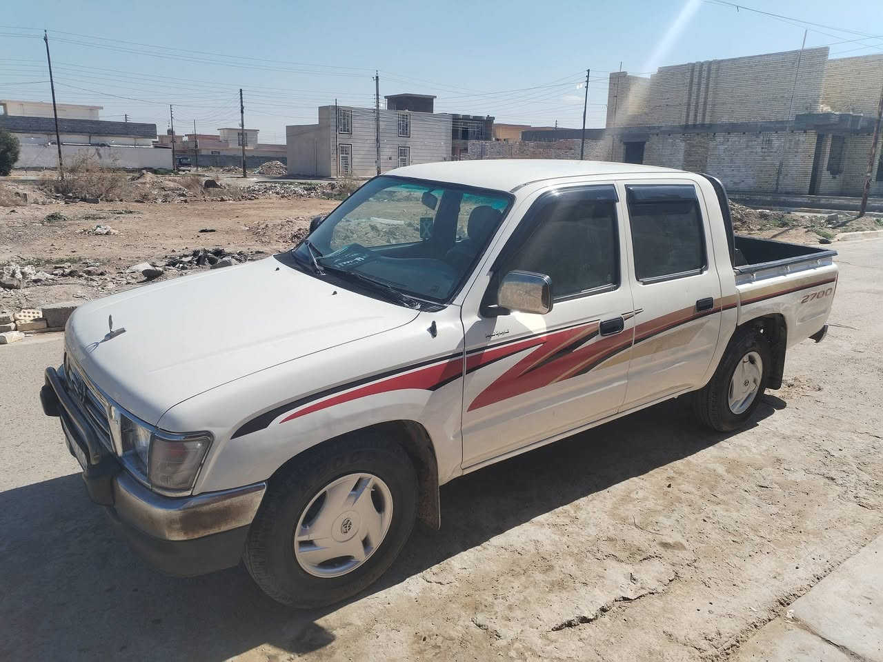 اسلام عليكم
بيكم تيوته2001 وضع شركه السياره بلاديه
كير اكسن محرك مكفول تخم تاير 
كهربيات علا بلاد ساره بل عافيه علا ياخذها جاهزا الرقم. السعر105وبيها مجال /***********/***********
