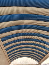 مظلة كيسبان طول 12 متر عرض 4 متر للبيع 07801150544