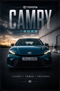 🚘 للبيع — تويوتا كامري 2025.LE 🚘 ✨ وارد حديث — لون مميز وفخم 📍 الموقع:...