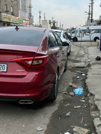 سوناتا 2015 رقم اربيل الجديد باسمي وارد امريكي ماشية 104 ميل حادثها جا...