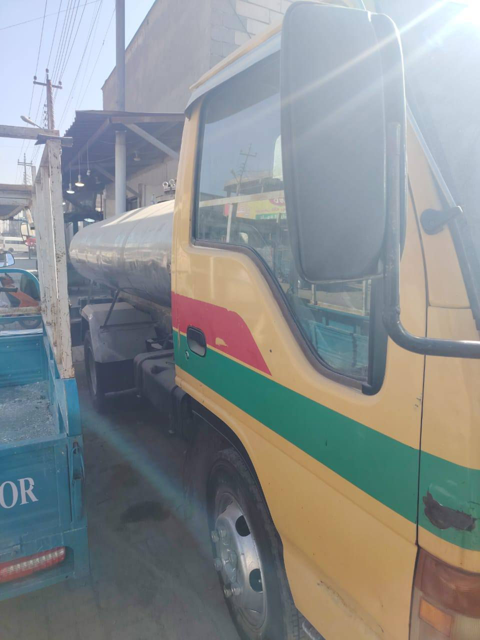 سلام عليكم ازوزه للبيع تانكي ستيل بسمي بسنويه تنكر ***********
