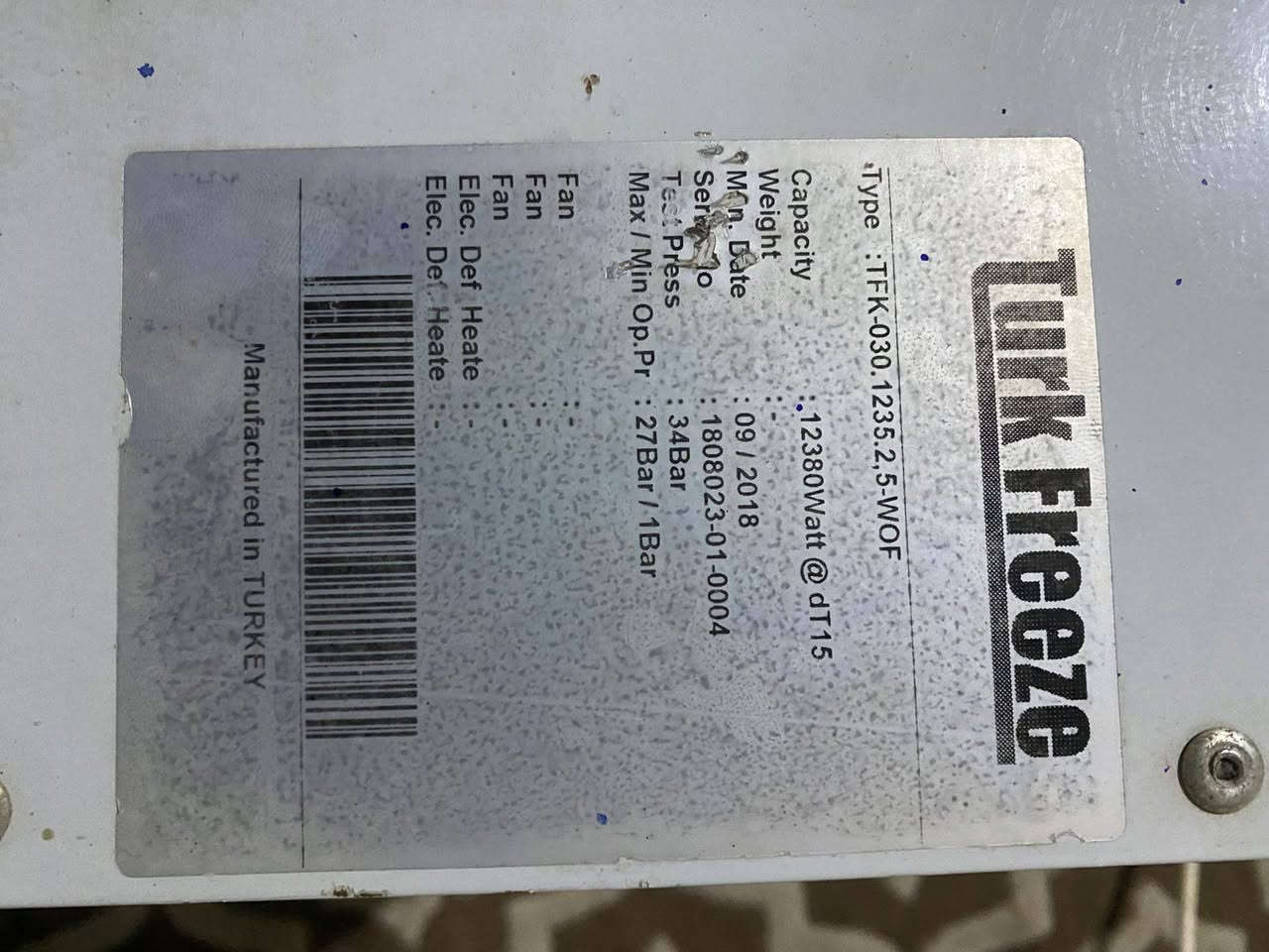 للبيع براد فواكه ولحوم وقاعات 3 طن شرط الشغل ثلج اخو الجديد كامل مكمل اي نقص مبيه ناخذه ب20 ورقه اريده  مليون ونص والاتصال على هذا الرقم
‏‪0750 283 1707‬‏
