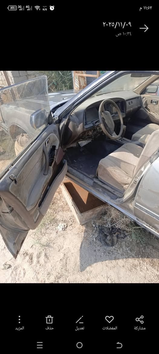 السلام عليكم  سياره البيع سيدان مديل 91عوزه محرك وكير السعر10وبيه مجال الشراي يجي خاص


**إذا كنت صاحب هذا الإعلان وتريد حذفه لأي سبب، رجاءا أرسل رسالة إلى الدعم الفني**