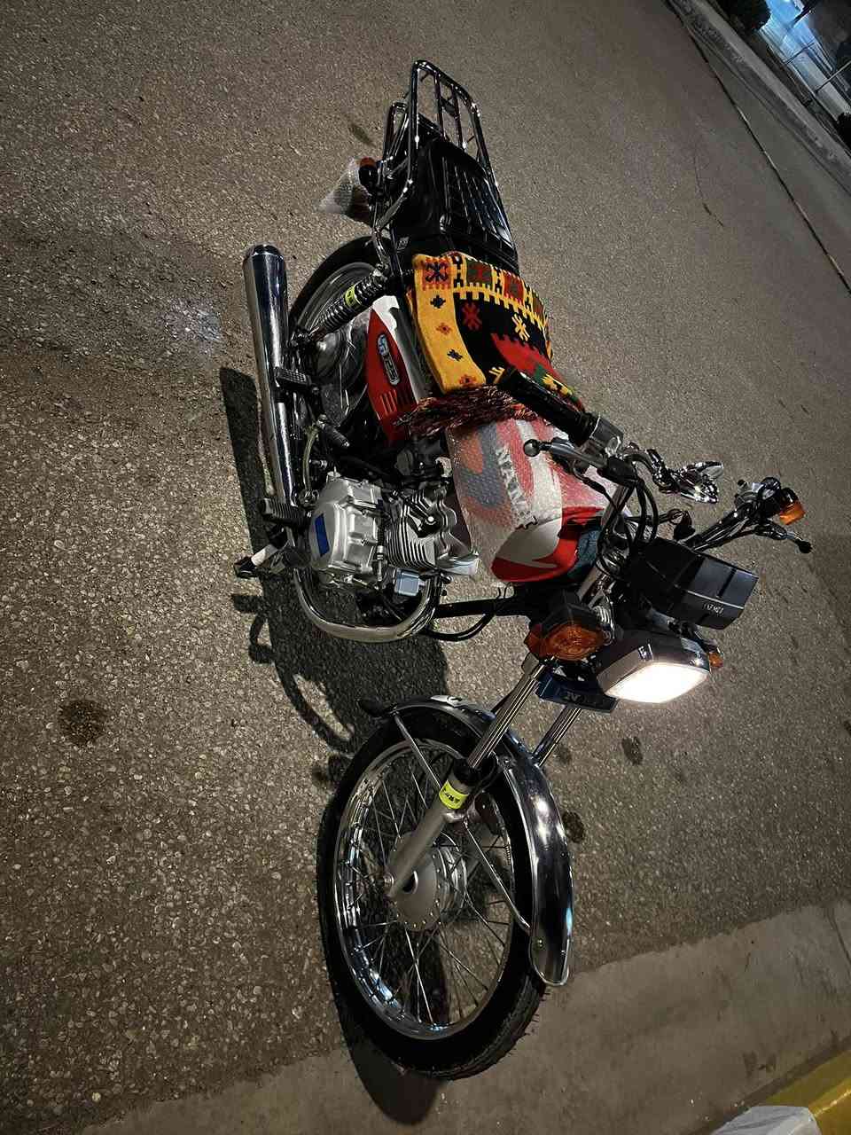 سلام عليكم دراجة للبيع او للمراوس أب دراجةلون أبيض ) 23شلامجة اصلي طالعةاب شهر 10وكيلهة ابوسكينة الدراجة مبدل بس ولفات المكان كربلاء حي الشهداء (***********)
