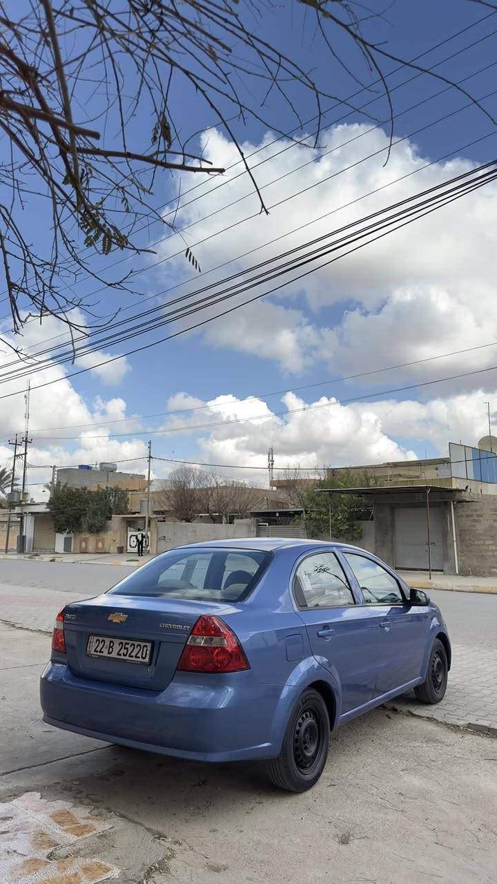 سلام عليكم 
شوفرليت افيو
موديل 2009
كير اوتوماتيك
سنويه جديد
صبغ عام جماليه بدون ضربه 
سياره احلا من الصوره بهواي 
دواخله بطاين بوب ودشبول كله جديد 
صدر امامي خلفي كله بشرط 
كير ومحرك بشرط 
تحويل ثاني يوم 
سياره جاهزه من كل النواحي 
سعر65وبيها مجال للطيبين
مامتواجد هنا مكفل بلنشر
رقم صاحب السياره :***********
