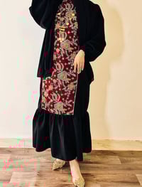 فستان رمضاني • قماش دابل تركي • مقاسات ٣٨-٤٨