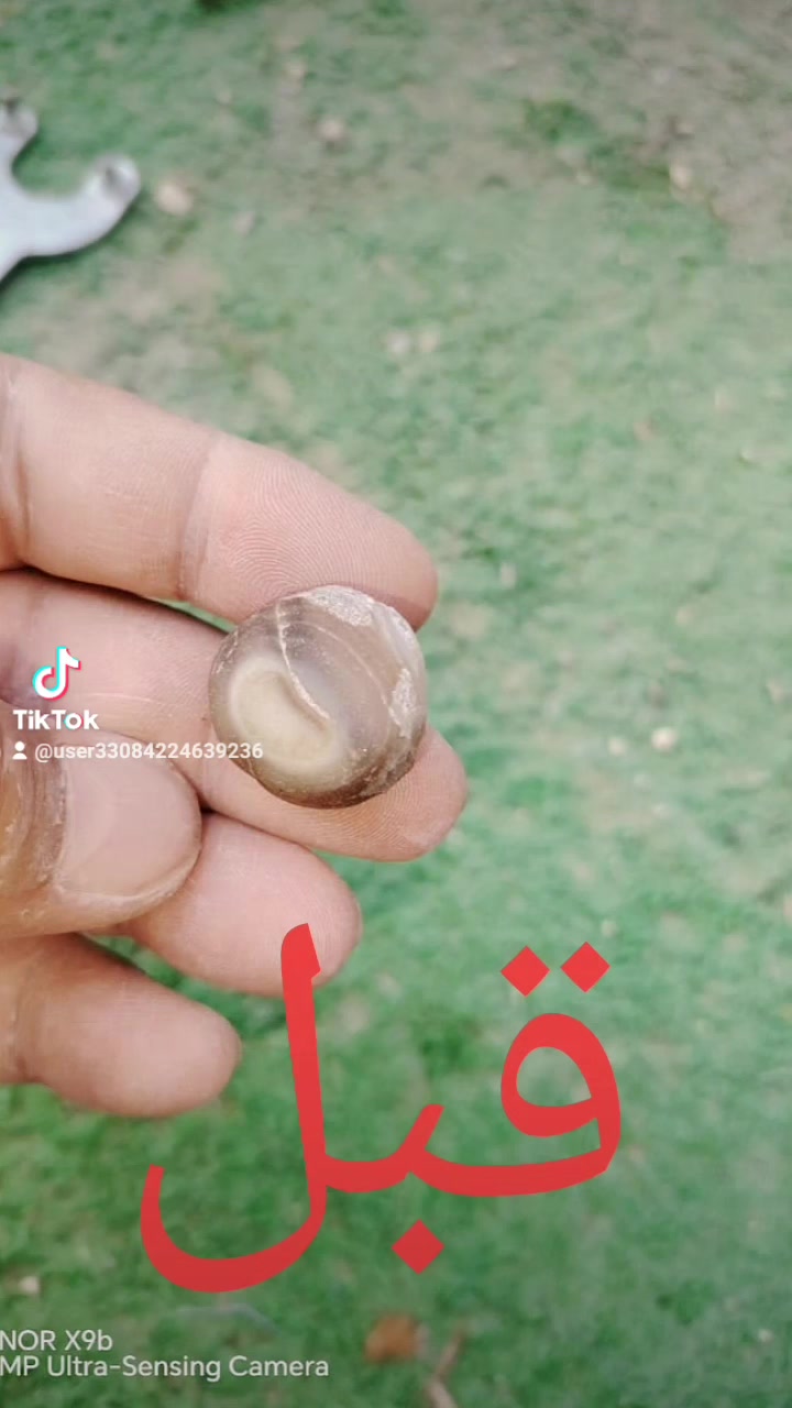 خاتم سليماني جزع جراختنه للبيع للتواصل واتساب *********** حجر طبيعي ذمه
