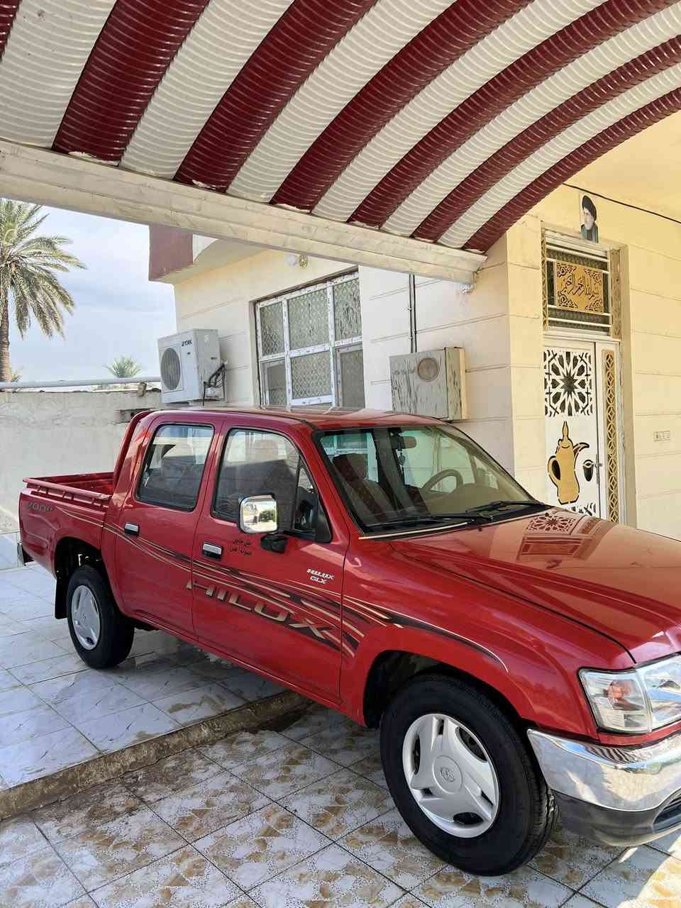 للبيع هايلوكس موديل 2005مكفوله كفاله عامه سياره جديده فول مواصفات منفصل رقم ذي قار تحويل ثاني يوم 
سعرها 140 مكان السياره كربلاء الحسينية 
الاتصال ***********
