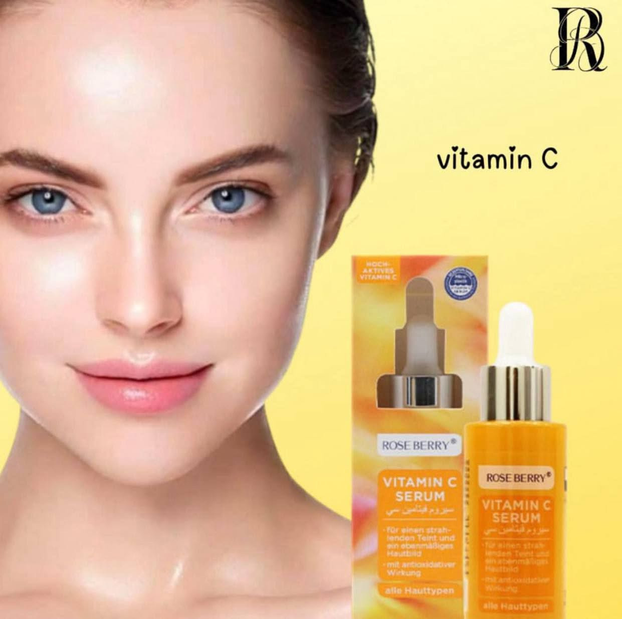 🍊 سيروم فيتامين سي للوجه من روز بيري 🍊
يعيد التوهج الصحي لبشرتكِ ✨ 

حيث يعمل على:
 علاج تصبغات الجلد وتوحيد اللون 💆‍♀️.
 تحفيز البشرة على إنتاج المزيد من مادة الكولاجين 🌟.
 تحسين ملمس البشرة ليجعلها أكثر مرونة وامتلاءً 🥰.
✨ مميزات التركيبة الفريدة:
 يأتي بتركيبة فريدة تتضمن فيتامين سي و هـ بالإضافة إلى مزيج من حمض الهيالورونيك 🔥.
 يحتوي على تركيز 20% من فيتامين سي 🍊.
 مناسب جداً للبشرات المتقدمة بالعمر 👵✨.
الاختيار المثالي لبشرة ناعمة، نضرة، ومتجددة دائماً! 💯✨


**إذا كنت صاحب هذا الإعلان وتريد حذفه لأي سبب، رجاءا أرسل رسالة إلى الدعم الفني**