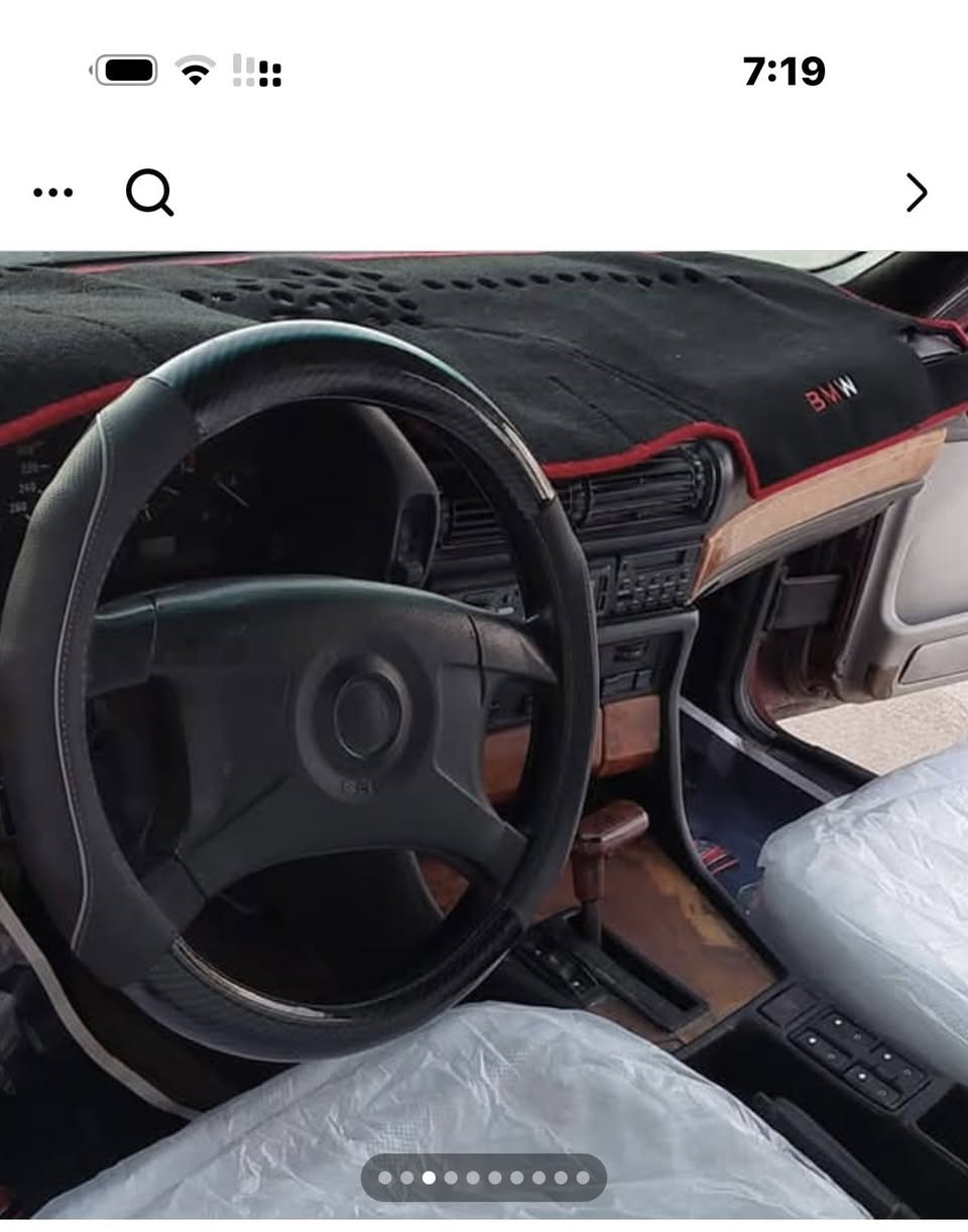 السلام عليكم 
بي ام دبليو 
730
موديل 1993
رقم بغداد الجديد 
سعرها. 50. وبيها مجال 
***********
موجوده بغداد
