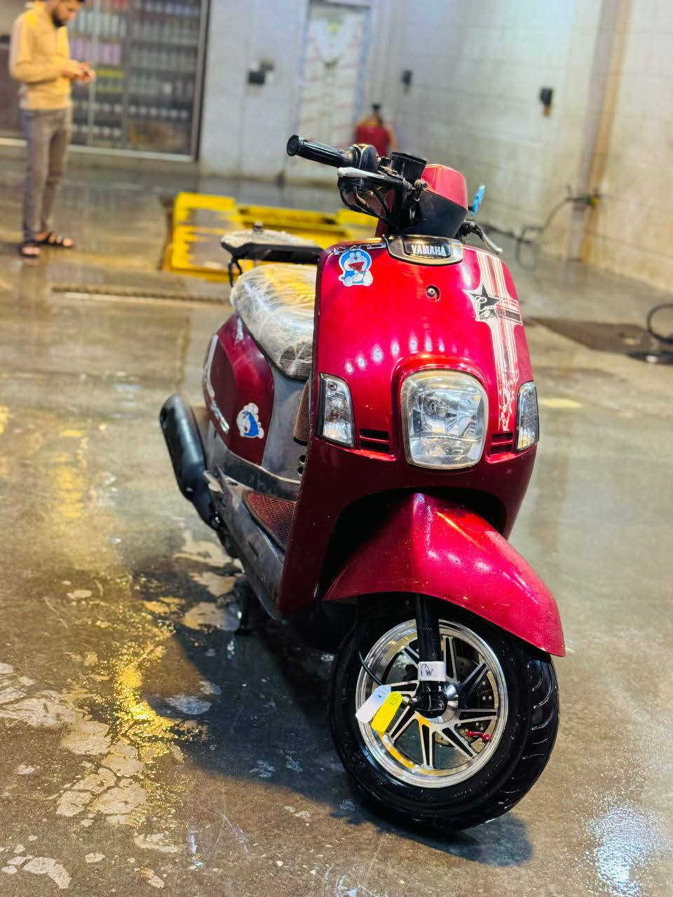 مراوس بسكنس دراجه كراتين صايره شهرين من طلعت من الحاويه كفاله عامه واحد على واحد ويا اكو دراجه سكنس مزوده اعطي فرق مكان نجف كوفه (***********
