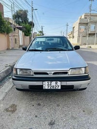 نيسان صني موديل ١٩٩١ تبريد شغال شرط بارد ثلج  كابون بنزين بيها ماسقط  ...