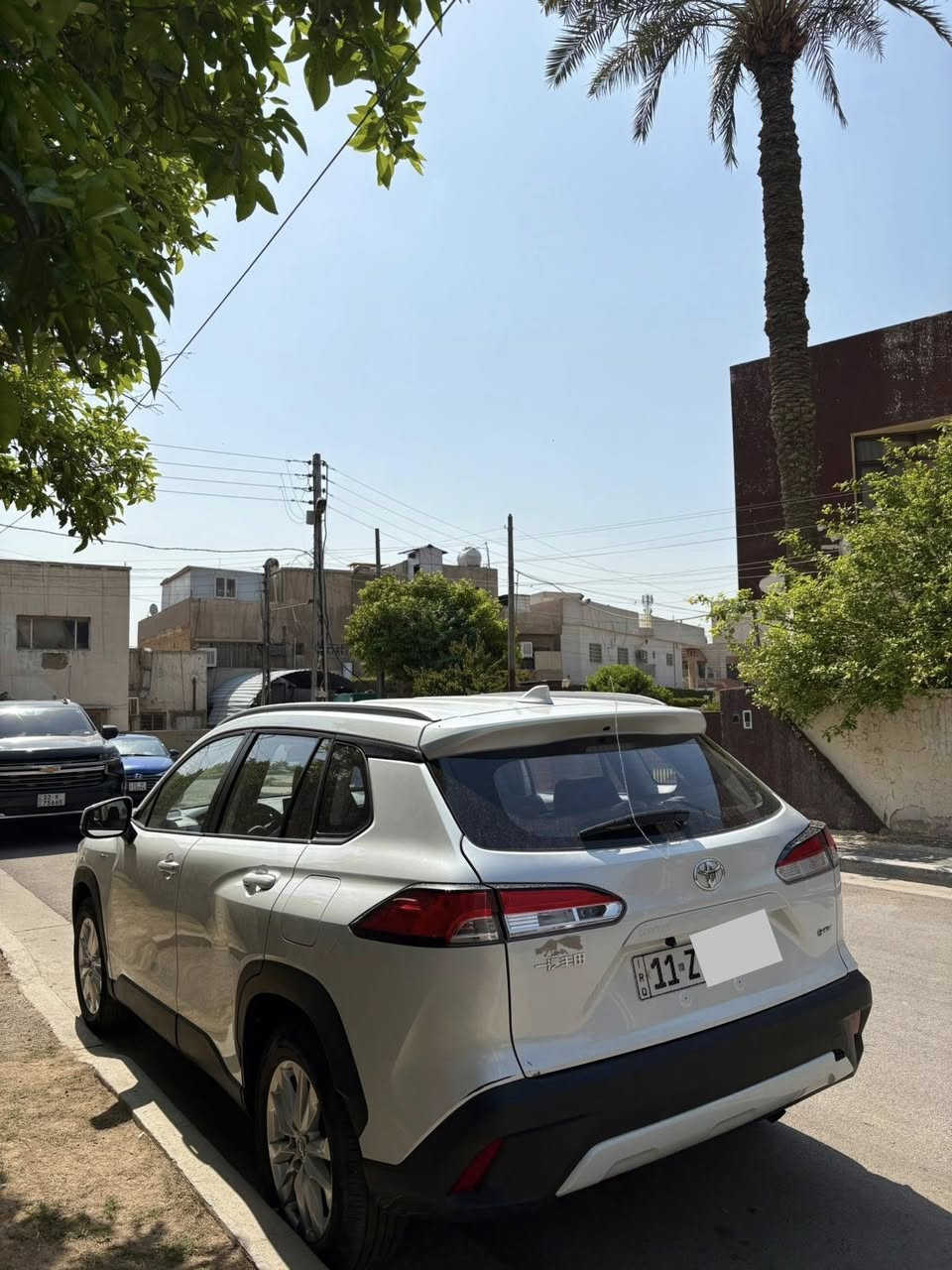 السلام عليكم كورلا كروز 2024 للبيع 
فووول مواصفات 1/1 
ماشيه 12 الف جديده السياره 4 كاميرات كراسي كهرباء 
حمالات بالقماره كشافات زينون محرك 2000 داخل جلد لونين 
انارة ترحيب اشاير بالمري اوتوهولد سلايد اللون ابيض صدف 
السعر : 175 $
بغداد / المنصور
***********
