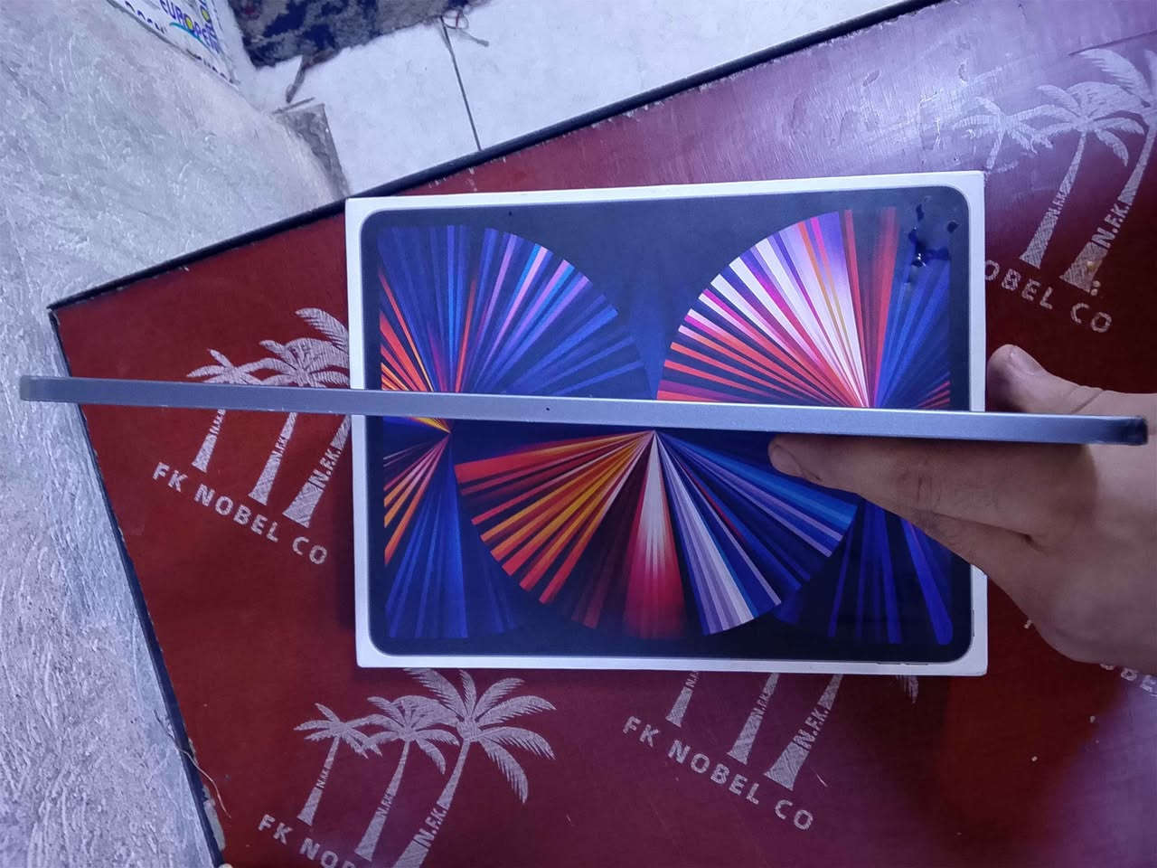 Ipad pro m1 حجم 12.9
ذاكره 128
بطاريه 83
الجهاز بي فطر ب شاشه و سواد يحتاج تبديل شاشه الجهاز يشتغل طبيعي 
غراضه كامله ويا دبل شاحنه و كفر و كارتونه 
سعره 350  و بي مجال شراي يراسل بغداد, العراق


**إذا كنت صاحب هذا الإعلان وتريد حذفه لأي سبب، رجاءا أرسل رسالة إلى الدعم الفني**