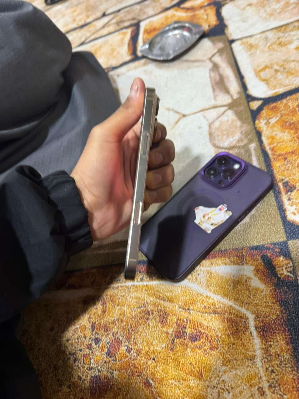 متوووفر للبيع

سعرر مناسب

📱ايفون16برو ماكس 
جهاز تحفه

💾256

🔋 نسبه البطارية91

📞دبل سيم كارت

فول نضافه 

سعر 1350وبي مجال بصط 

الشراي يتفضل خاص لو يتصل عل رقم 

***********
