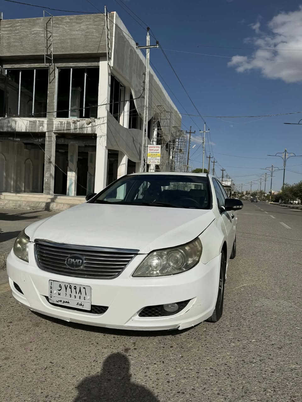 BYD f6 2012
بيها كم قطعه صبغ بدون دواخل 
سعر 60 
كير عادي 
العنوان صلاح الدين قضاء بلد 
***********
