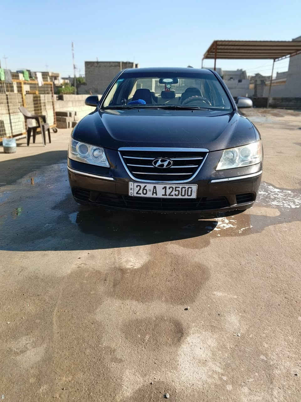 السلام عليكم 
للبيع سوناتا 2009 وارد امريكي كلين ليبل واحد لون جوزي برونزي مكفوله كفاله عامه حتى بارد مابيها محرك 2400 شرط اربعه حساس كير شرط صدر جديد تأيرات جدد السعر 134 وبيها مجال مكان السياره تكريت ***********
