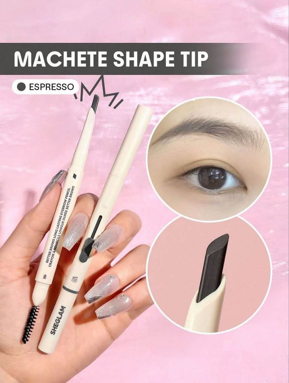 ⁨قلم حاجب شيكلام 🍫 🆕 SHEGLAM 
منتج سهل الأستخدام مميز جدًا بالرسم يرسـم الحاجب بلون بني 🤎✨ مع فرشاة صغيرة لتوزيع اللون ودمجـة 💫
ويملي فراغـات الحاجب بصورة طبيعية 
 • ثابت جدًا ضد الماء يدوم لفترة طويلة
• مستخلص مواد طبيعية لا تأثر على الحاجب
• أستغني عن جميع المنتجات من خلال منتج واحد🔴 
. توجد توصيل لجميع المحافظات العراق 🇮🇶🚚🚕للحجز والاستفسار يرجى التواصل عبر الخاص 📩💌توجد لدينا عروض خاصة وخصومات وهدايا 🎁😍


**إذا كنت صاحب هذا الإعلان وتريد حذفه لأي سبب، رجاءا أرسل رسالة إلى الدعم الفني**