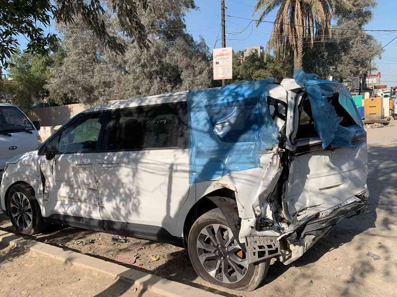 السلام عليكم كيا كرنفال موديل 2024 دخول ليوم عله حادثهة ابيع لسياره بأسمنه داخله كتاب شهداء ماشيه ١٦ الف مواصفات معروفه جميع الايرباكات سليمه موبايل ***********
