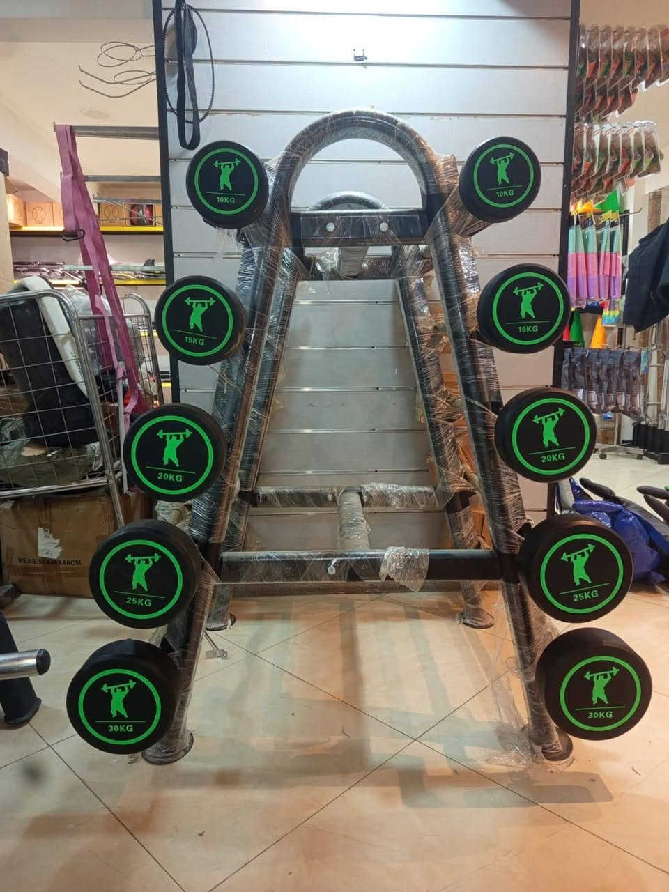 الأسعار بتزيد واحنا بنعمل عروض 
دمبلز سداسي اوزان ٢٠ك و٢٢.٥ و٢٧.٥ و٣٢.٥ و٣٧.٥ و٤٢.٥ 
سعر كيلو ٨٥

جولل مستورد كيلو ١١٠ج 
طقم ٢٠٠ك 
كاتل بل كيلو ٨٥ 

للتواصل واتس اب 01011627283


**إذا كنت صاحب هذا الإعلان وتريد حذفه لأي سبب، رجاءا أرسل رسالة إلى الدعم الفني**