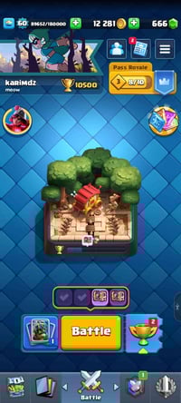 كلاش رويال • لفل 60 • ١٠٥٠٠ كأس