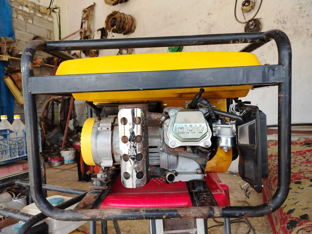 سلام عليكم مولد استره الاصلي كلش نضيفه اخو الجديد شغال علفحص لا مفتوحه ولا مصلح ١٢ انبير ملف نحاس شرط وبلاد شراي يدلل *********** #للجميع
