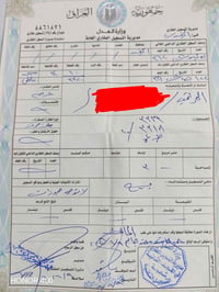 300 متر ركن ملحق اليسرى مداور ثاني يوم مباشر الاتصال على الرقم 0770600...