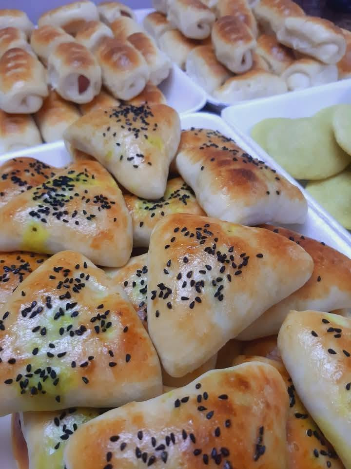 عرض . ع.  المعجنات مختلف 
عرض ال35 الف متكون من 75.قطعه 
15قطعه جبن وزعتر 
15قطعه مني بيتزا 
15قطعه لحم بعجين 
15قطعه فطائر جبن
15قطعه فطائر لحم 
      (واهلا وسهلا بجميع) 
عرض الثاني. كبب 
كبه حلب 
كبه جريش 
كبه برغل 
كبه بتيته جاب 
بورك لحم 
بورك دجاج 
بورك جبن 
كل 25قطعه ب10الف بسس 
         
   {  وتدللون علينا}
#توصيل#متوفر لكل بغداد


**إذا كنت صاحب هذا الإعلان وتريد حذفه لأي سبب، رجاءا أرسل رسالة إلى الدعم الفني**