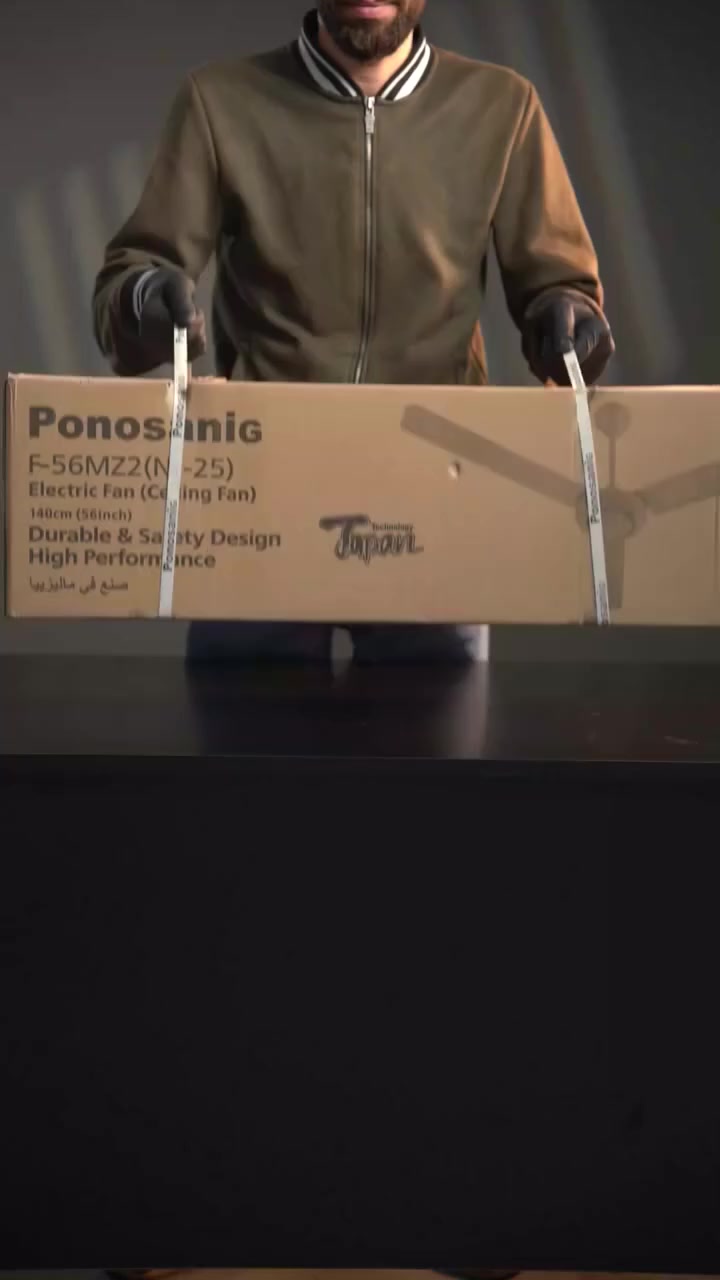 مروحه سقفية ماركة ponosonic
هدوء اثناء التشغيل 
- سلك وصمام امان 
-5 سرعات مختلفة 
 - محرك مصنوع من النحاس النقي 100٪؜
- الواح معدنية متينة 
- قطر 56 بوصة 
- ضمان سنةً عالماطور 
- السعر. 35 الف    توصيل مجاني
 #مراوح #سقفيه #رمضان #عروض #العراق #نوال #جوسونك #ستاركوم #منزليه #كهربائيه #ضمان


**إذا كنت صاحب هذا الإعلان وتريد حذفه لأي سبب، رجاءا أرسل رسالة إلى الدعم الفني**