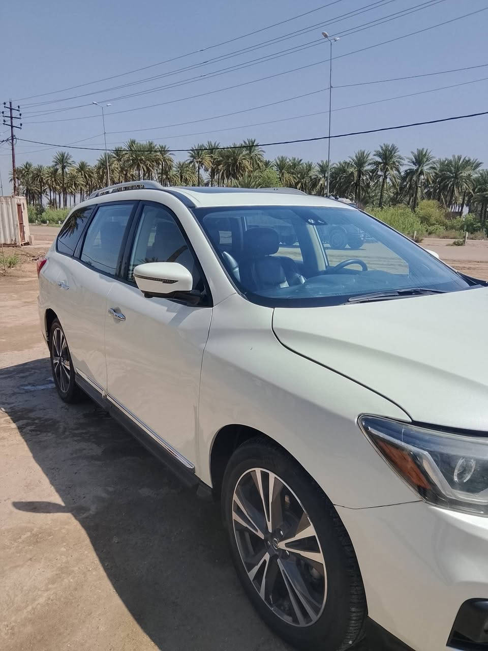 السلام عليكم نيسان موديل 2018 وارد امريكي بيه قطعتين فقط فول موصفات 
رقم اربيل مكاني بغداد المحمودية السعر 110 قفل رقم الهاتف ***********
