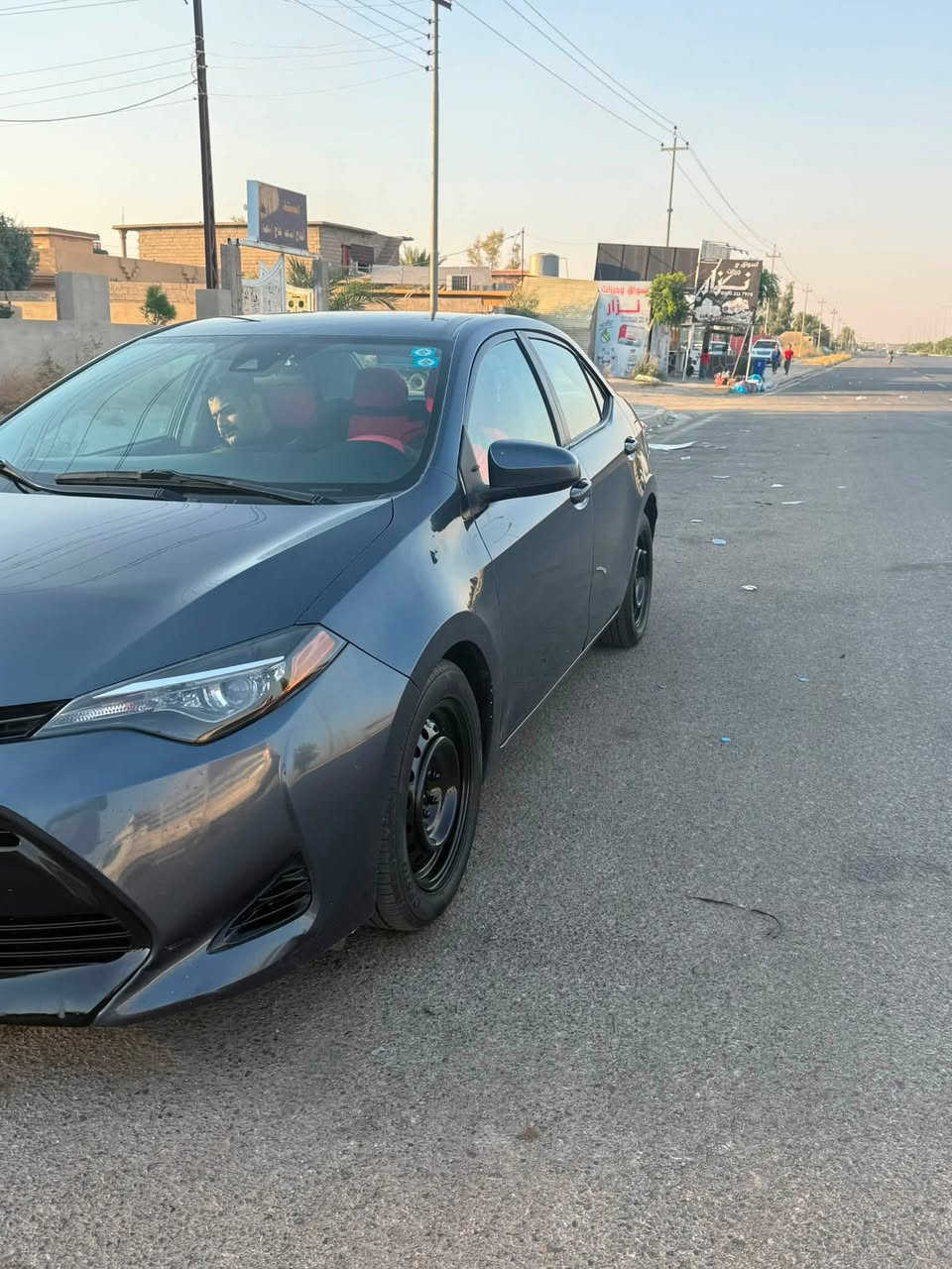 كورلا 2018 بدون صبغ شرط مكانين بارد ماشيه 87 ميل جديده بمعنى الكلمه كلها شركه السعر 130$ 
العنوان كركوك الحويجه قرى الحلوات 
***********
