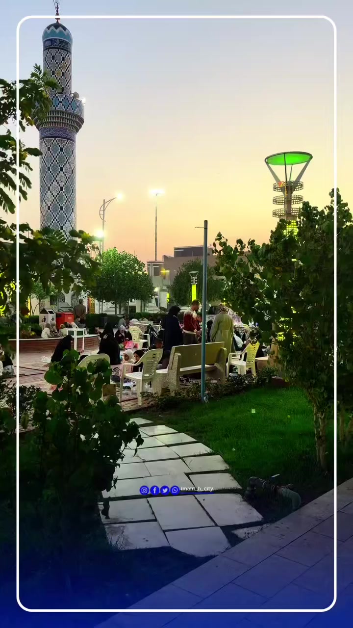 🔵 مِـــن لَحظـــة وُصـــول الزائِـــر تَبـــدأ رِحلـــة الإهتمـــام .. 🌙🌹
*********** _ *********** ☎️
كربلاء محور بابل عمود " 109 " .

#كربلاء
#مدينة_الامام_الحسين_للزائرين
#العتبة_الحسينية_المقدسة
