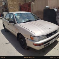 كورولا 1993 • سيارة جاهزة • كورولا مكفولة • تبريد شغال • كشنات جلد • ك...