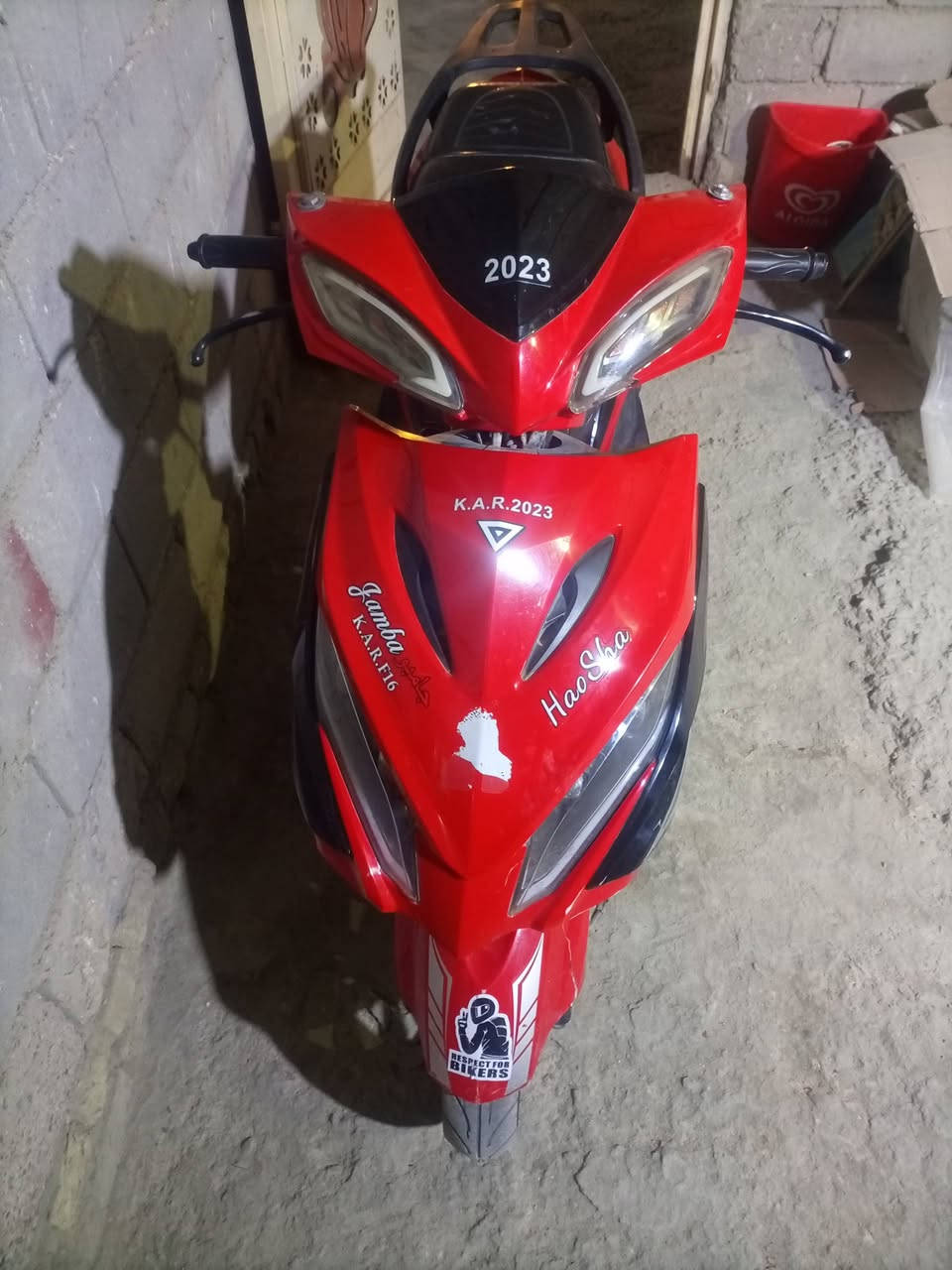 السلام عليكم دراجه للبيع مديل 23 سعر 250 شراي هاذه رقمي  ***********
