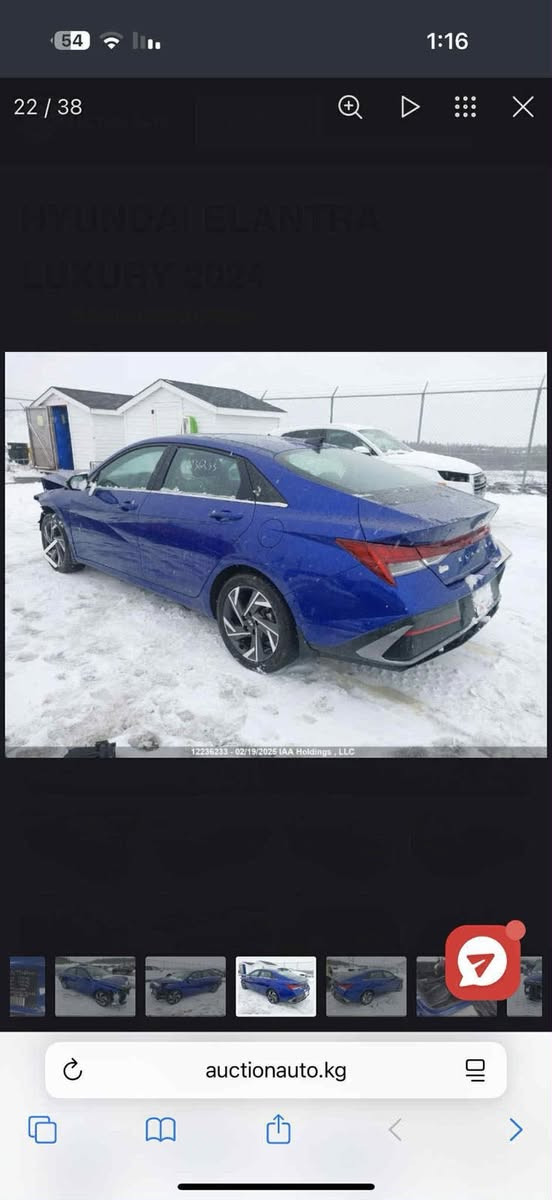 النترا 2024 وارد كندي 
ضربتهه جامغ وبنيد 
البنيد مبدل
والجاملغ بارد ولاقطرة صبغ 
صور الحادث منشورة وية الصور
السيارة مكفولة من اللغد والشاصي
مكينة دوش 2000
فول مواصفات ١/١
ميحتاج اذكر الموصفات معروفة الفول
ماشية  22900 ميل قابل للزيادة 
السيارة شديت الهه منضومة غاز 
كلشي مناقصهه السيارة 
ب اسمي تحويل ثاني يوم 
مكاني الشعب 
السعر ١٦٣ ورقة
***********
