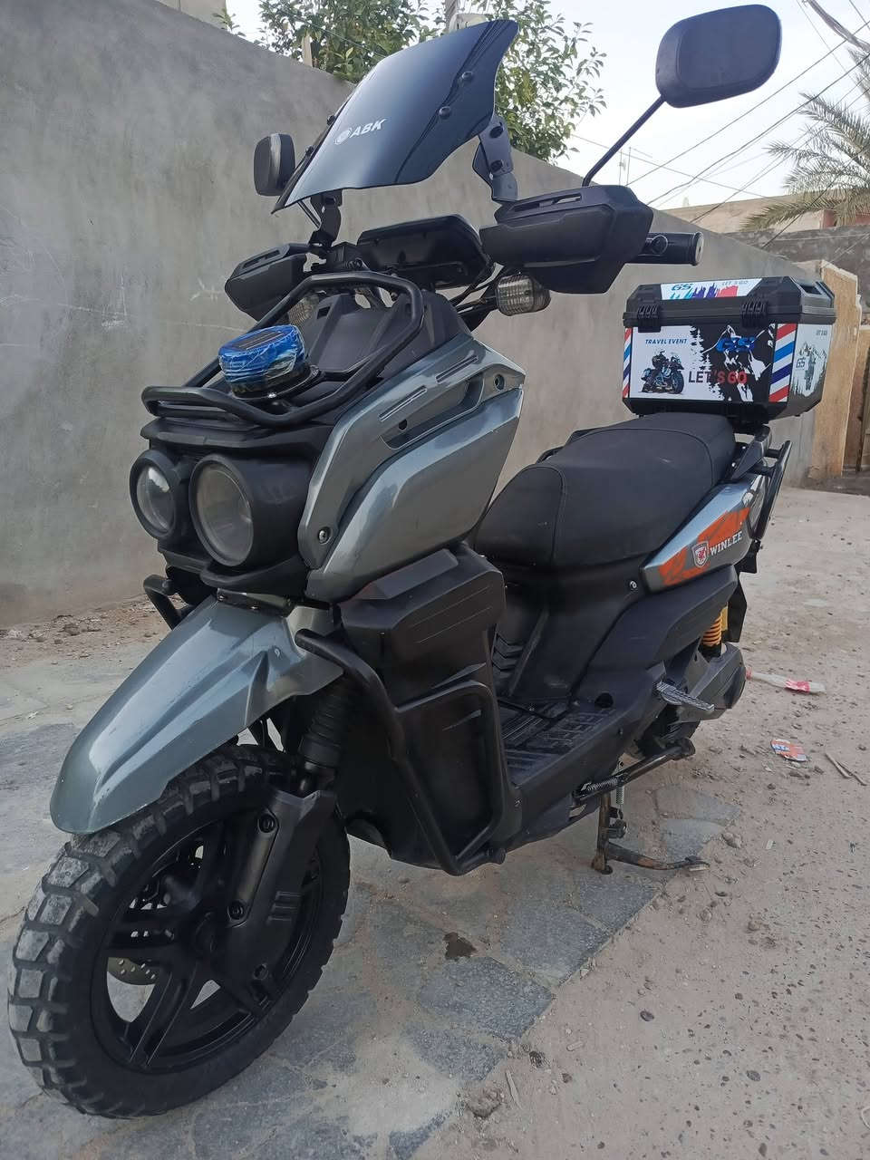 سلام عليكم شباب دراجه نضيفه وحلوه 850 مكاني محموديه ***********
