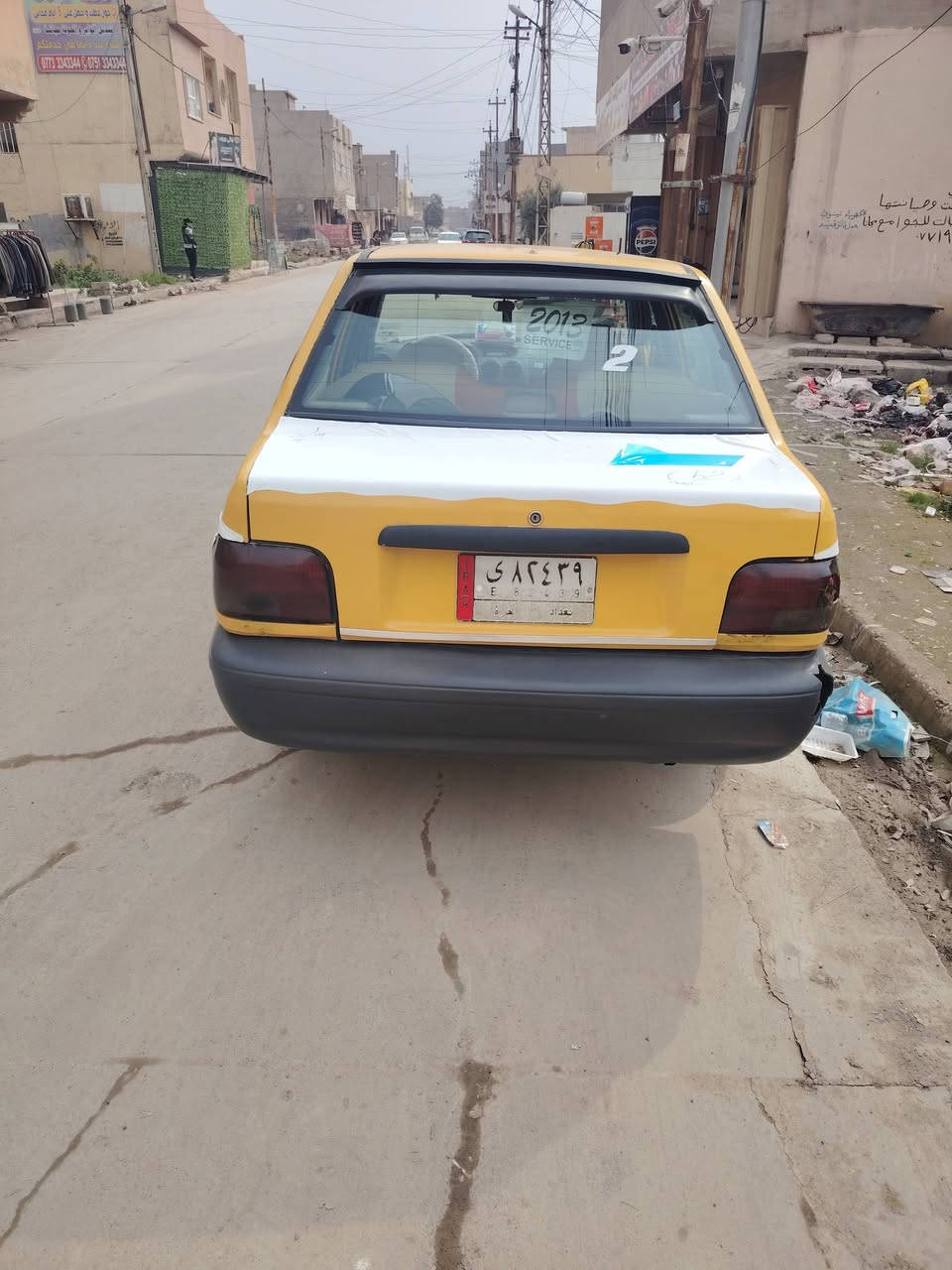 السلام عليكم عندي سياره سايبه للبيع موديل 2013 شرط كير محرك شرط مصفره هيا ومرور سنويه 27 مكاني ايسر السعر 22 وبيا مجال سياره جاهزه ***********.  ***********
