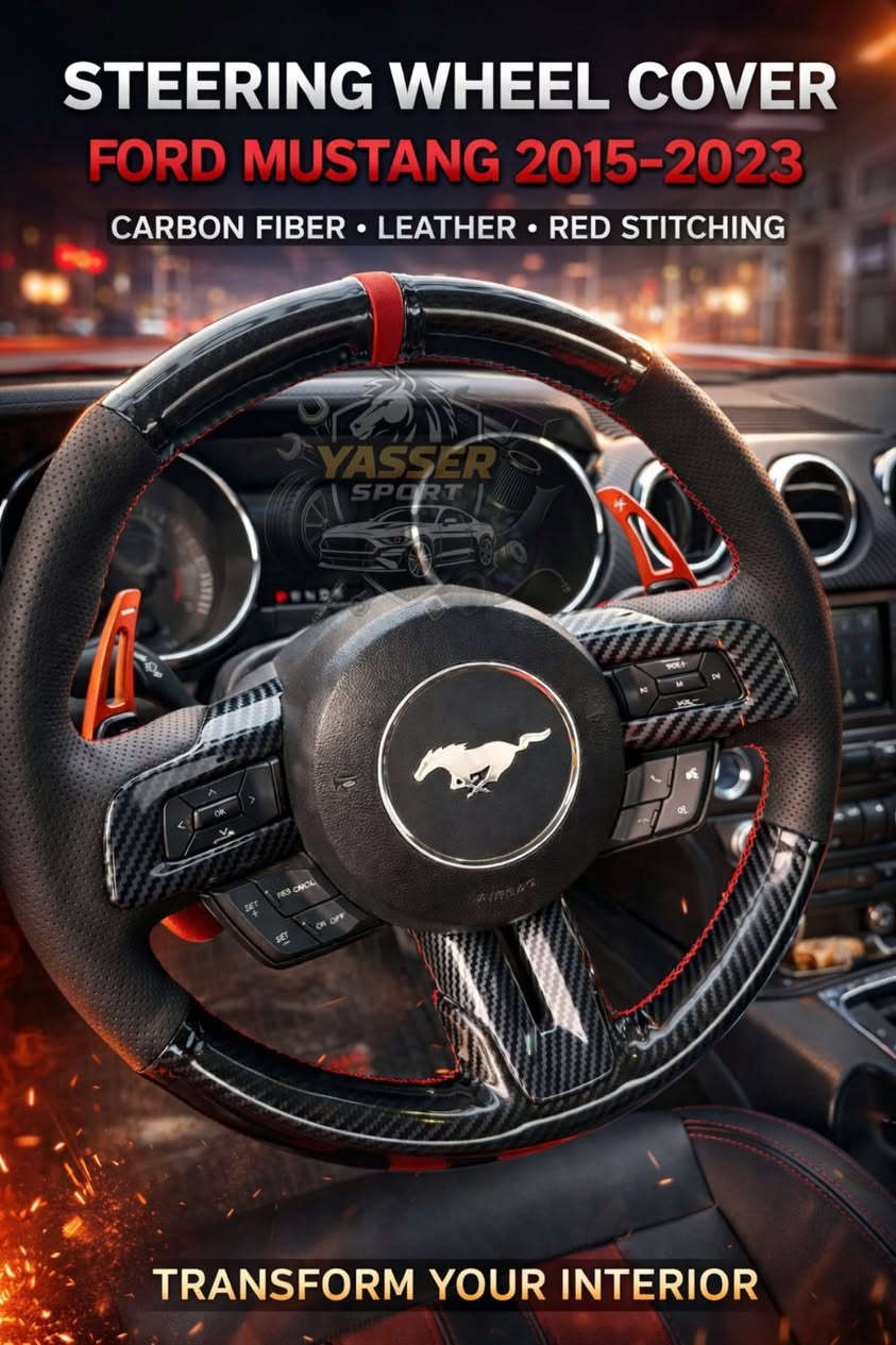 تغليف ستيرن كاربون فايبر مع الجلد المثقب تفصال بلادي موستنك 2015-2023 سعر 25 الف

تغليف هاند بريك تفصال كاريون فايبر موستنك 2015-2024 سعر 8 الف

تغليف مسند ذراع كاربون فايبر تفصال موستنك 2015-2024 سعر 15 الف

تغليف گفرات ستيرن كارربون فايبر  موستنك 2015-2023 ب15 الف

تاخذهن كلهن الك توصيل مجاني♥️

📛متواجد كل ايام الاسبوع من الساعه 10صباحاا ولغايه الساعة 2 ليلااا📛
🟠عنوان المحل👈🏻 بغداد/الشعب/حي التجار/شارع مدرسة بلقيس
🟢توصيل متوفر لكل محافظات العراق🚚
🟣 بغداد 5,000الف
🟤محافظات 6,000الف
☎️***********☎️
