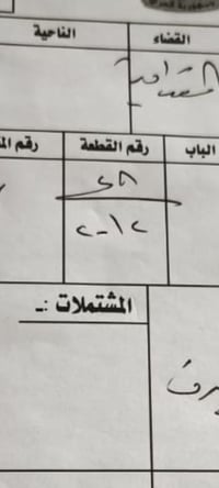 حي الحسن • نصف قطعة • ١٣٠م