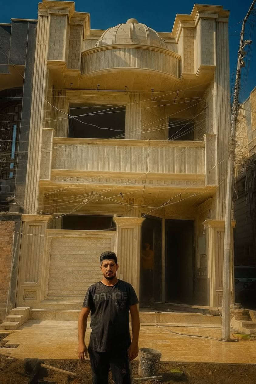 تغليف الواجهات بالمرمر بنضام الملكي بعض من اعمالي اتنمنى أن تنال اعجبابكم
📞 للتواصل والاستفسار : واتساب *********** 
#مرمر #ديكور_داخلي #رخام_ديكور #تنفيذ_خارجي_حديث #تغليف_خارجي_مبتكر #دقة_عمل #ديكورات #ديكور_منزل00
