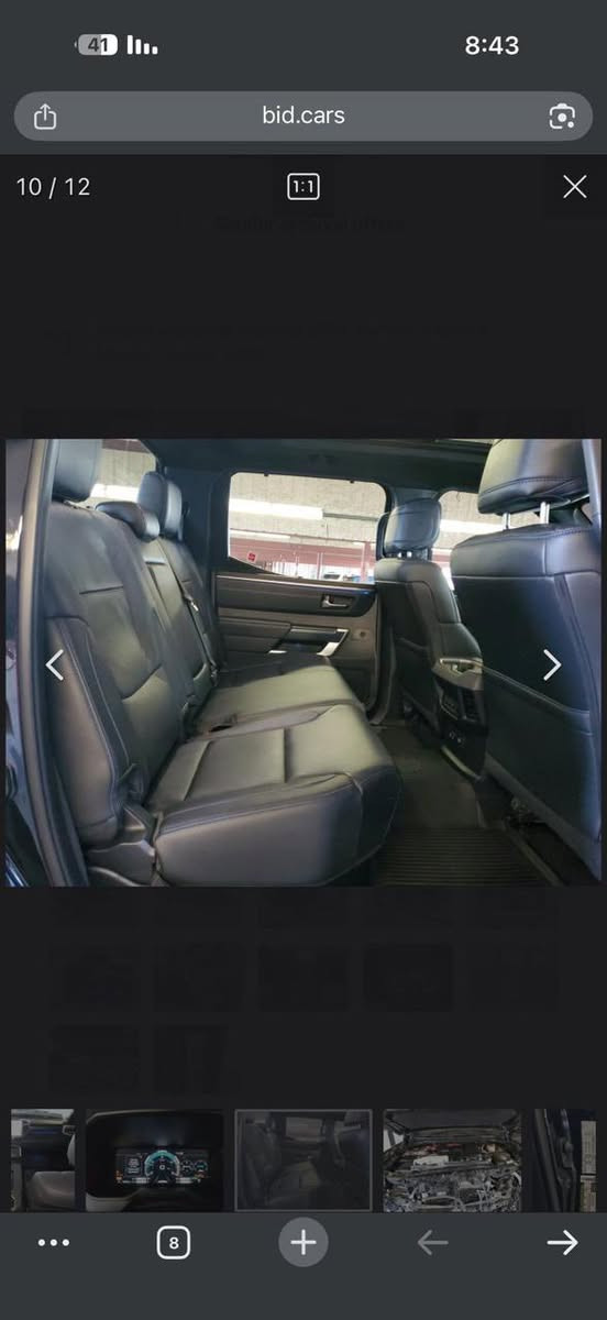 السلام عليكم

تويوتا تاندرا 2024

2024 Platinum Hybrid

i-FORCE MAX – بلاتينيوم – أسود ملكي 🔥

🔹 موديل: 2024

🔹 فئة: Platinum Hybrid (أعلى فئة)

🔹 ممشى: 21,000 ميل

🔹 بدون صبغ نهائي

🔹 بدون ايرباك

🔹 بارد بسيط جداً غير مؤثر

🔹 شرط الفحص

⸻

⚙️ الأداء والقوة

✔️ محرك 3.4 لتر V6 توين تيربو

✔️ نظام هايبرد i-FORCE MAX

✔️ القوة الكلية: 437 حصان 🔥

✔️ العزم: 790 نيوتن متر 💪

✔️ جير 10 سرعات

✔️ دفع رباعي 4WD

✔️ أوضاع قيادة متعددة + وضع سحب

⸻

🔧 نظام التعليق

✔️ نظام تعليق احترافي من Cognito Motorsports

✔️ طبلات و دبلات مطورة Heavy Duty

✔️ ثبات أعلى وأداء أقوى بالأوف رود

⸻

🛞 الخارجية

✔️ويل 20 إنش بلاتينيوم

✔️ دوسات جانبية كهربائية

✔️ باب صندوق كهربائي
  
  دوسة صندوق كهرباء 

✔️ LED كامل

✔️ حساسات أمامية وخلفية

✔️ كاميرات 360 درجة (عرض محيطي كامل حول السيارة)

✔️ نظام عرض محيط السيارة + رؤية أسفل المركبة

⸻

🛋️ الداخلية – فخامة كاملة

✔️ فتحة سقف بانوراما

✔️ جلد بلاتينيوم فاخر

✔️ جميع المقاعد كهربائية

✔️ تدفئة وتبريد لجميع المقاعد

✔️ مساج بالمقاعد الأمامية

✔️ ذاكرة مقاعد

✔️ شاشة 14 إنش

✔️ شاشة عدادات رقمية

✔️ نظام صوت JBL

✔️ Apple CarPlay & Android Auto

✔️ شحن لاسلكي

✔️ تشغيل بصمة + دخول ذكي

    داتا شو تعرض جميع معلومات القيادة 

⸻

🛡️ أنظمة الأمان

✔️ رادار أمامي

✔️ مثبت سرعة ذكي

✔️ تحذير مغادرة المسار

✔️ مراقبة النقطة العمياء

✔️ نظام منع التصادم

⸻

🚗 سيارة فخمة + قوية + تجهيز خاص

جاهزة بدون أي مصروف
السعر 41500$

📍الموقع:بغداد

الاتصال ع هذا الرقم حصرا لا تراسلني 
+964 771 329 4045


**إذا كنت صاحب هذا الإعلان وتريد حذفه لأي سبب، رجاءا أرسل رسالة إلى الدعم الفني**