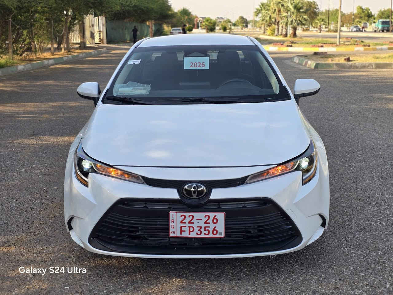 كورلا وارد امريكي 2026 LE
ماشي 2 الف فقط اخت الزيرو 
راس البونيد بيها شوية صبغ
بدون دواخل  ارباك راجع بلادي 
يترقم / اربيل او سليمانية 
مكانها كركوك / معرض ديار بكر 
***********
