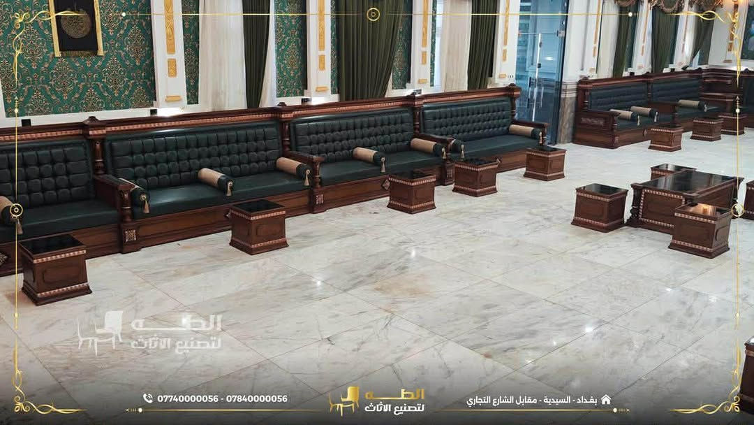 تُقدّم شركة الطه لتصنيع الأثاث حلولاً متكاملة في تصميم وتصنيع الأثاث الراقي، حيث نجمع بين الفخامة، الجودة، والمتانة لنمنحكم قطعاً استثنائية تضيف لمسة من الأناقة والتميز إلى منازلكم ومجالسكم.
نعتمد في التصنيع على أجود أنواع الأخشاب الطبيعية، بما في ذلك الزان الروماني المجفف والسنديان الأمريكي، مع تنفيذ دقيق لأدق التفاصيل لضمان أعلى مستويات الجودة والإتقان.
✨ خدماتنا:
✔ تنفيذ التصاميم والمقاسات حسب الطلب.
✔ حرية اختيار الألوان والأقمشة بما يتناسب مع ذوقكم.
✔ تشكيلة واسعة من الأقمشة الفاخرة، بما في ذلك القديفة الراقية والأقمشة المقاومة للماء.
✔ جودة تصنيع عالية تضمن المتانة وطول العمر.
📞 *********** | ***********
📍 بغداد – السيدية – مقابل مدخل الشارع التجاري
