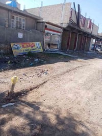 قطعه للبيع ١٠٠مربعه تجاريه عل شارع  اصير ٣ محلات وشقق مثل البصفه عل خد...