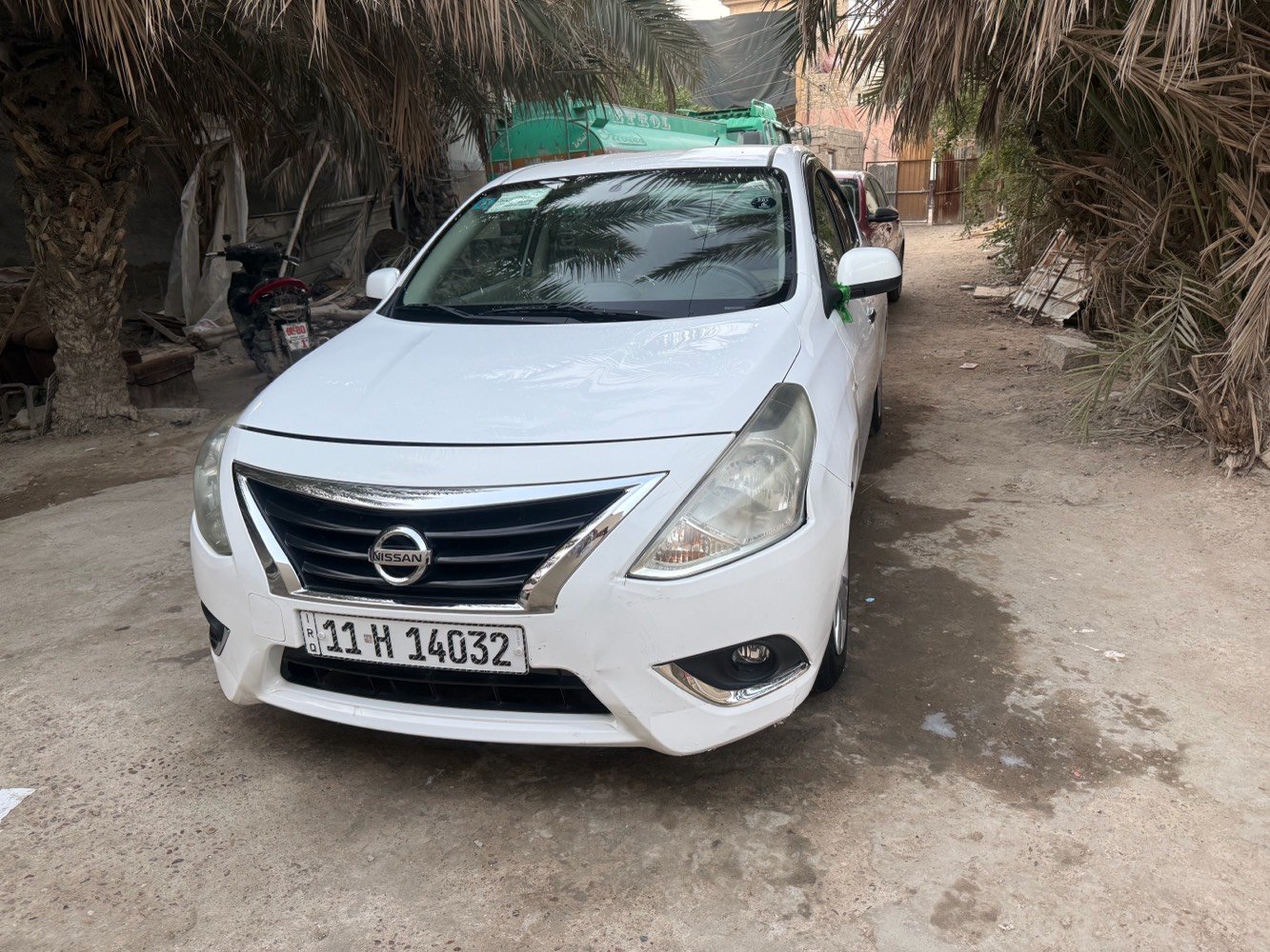 السلام عليكم نيسان سني هندي بليته زركه موديل 20رقم بغداد بااسمي تحويل ثاني يوم ثاني يوم مكفوله من الصبغ والتبديل ماعده چاملغ خلف السائق بي بارد سياره عليه ادامه كامله قبل سبوع سويته يم بلال نيسان صدر جديد تخم تاير جديد سياره ماناقصه اي شي ماشيه 72سعرها 112وبيه مجال حق الجيه ***********مكان السياره بغداد الغزاليه